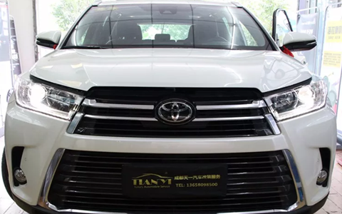 漢蘭達(dá)車(chē)大燈改裝