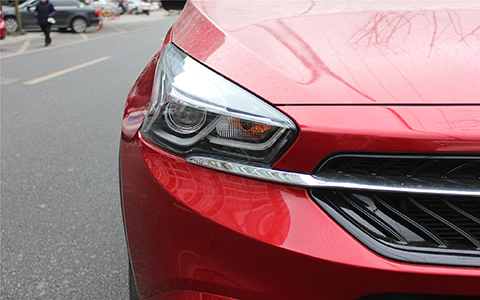 成都天一車燈瑞虎7升級氙氣燈透鏡效果