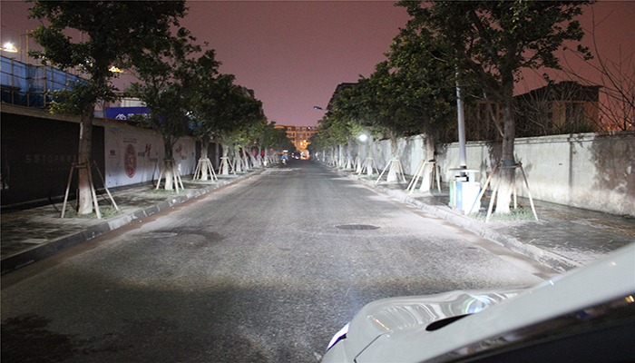 海拉5氙氣燈雙光透鏡遠光實拍