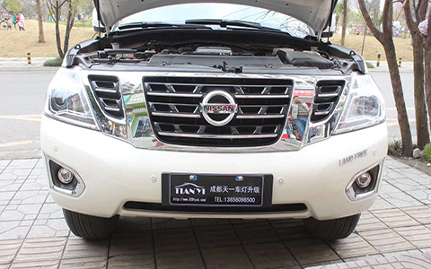 成都天一車燈途樂改LED雙光透鏡實拍