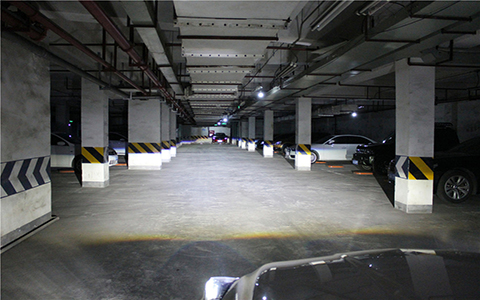 成都天一車燈格界LED雙光透鏡近光效果實(shí)拍