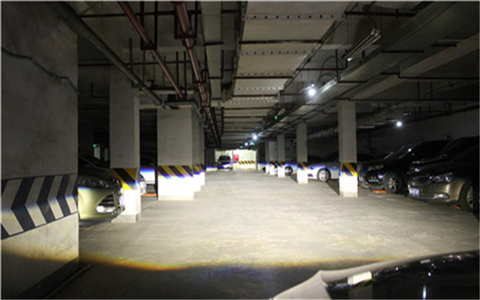 升級LED雙光透鏡近光效果實拍