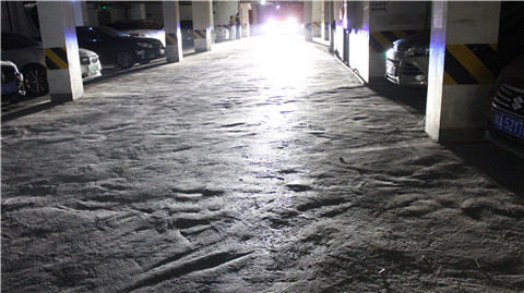 成都天一車燈福特猛禽改車燈鋪路效果