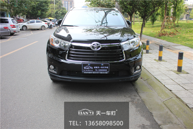 成都天一車燈漢蘭達(dá)車燈改裝效果