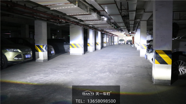 海拉LED雙光透鏡效果實(shí)拍